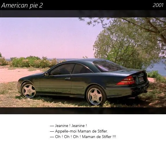 Vignette : American pie 2